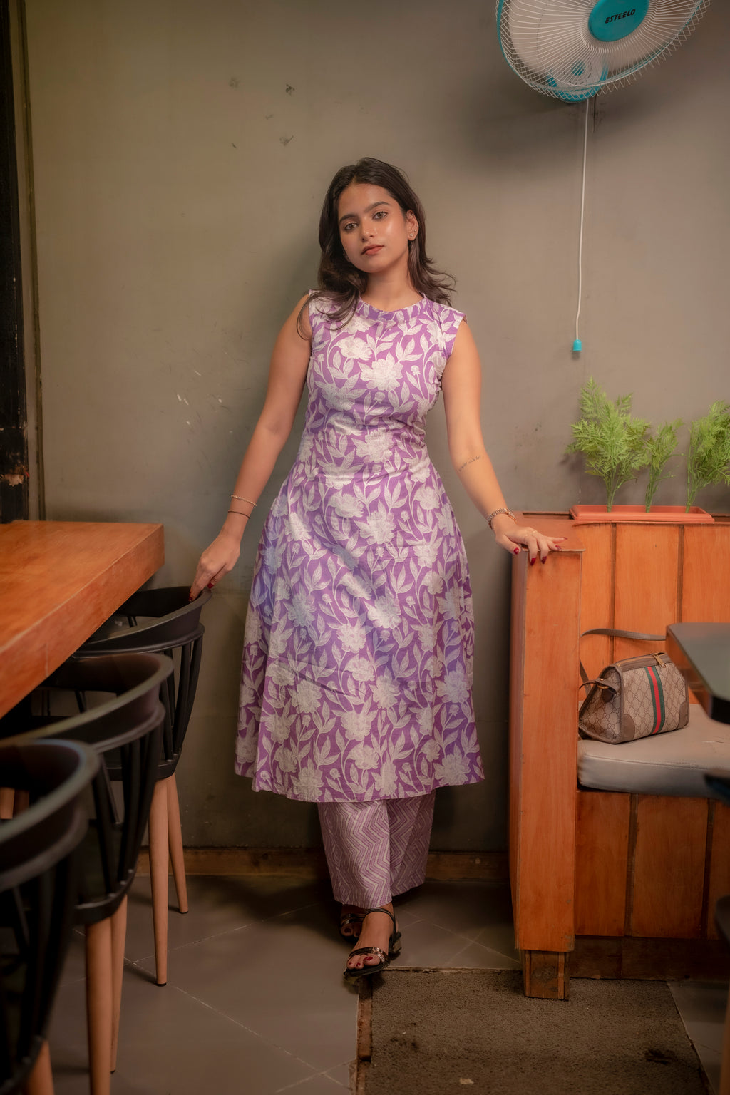 Riley Cotton Kurta Pant Set