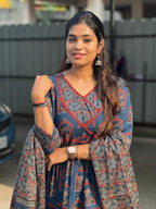 Nagma Anarkali Cotton Suit Set