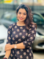 Kashish cotton midi dress