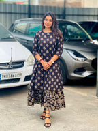 Kashish cotton midi dress