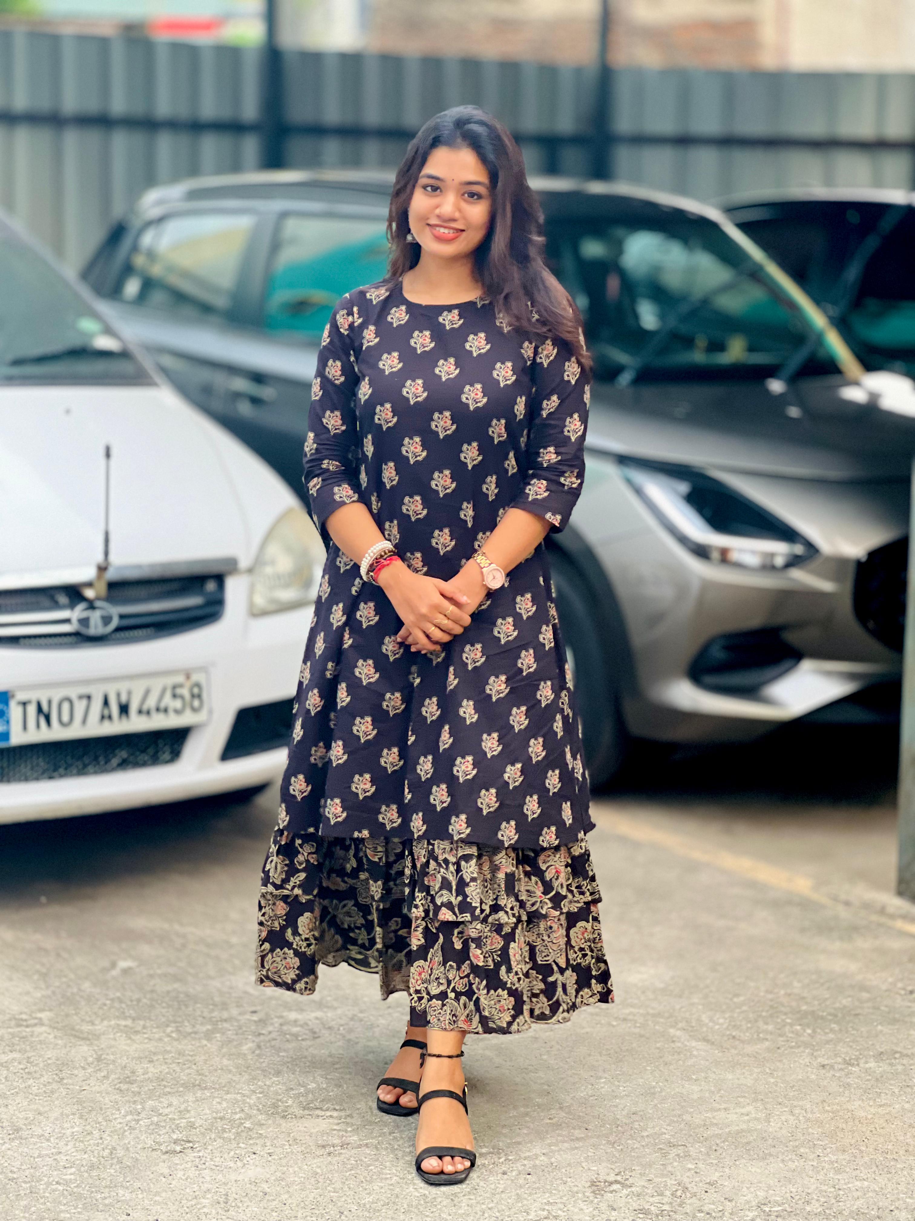 Kashish cotton midi dress