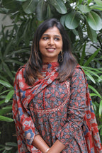 Jhilmil Anarkali Cotton Suit Set