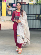 Mayuri Designer Cotton Suit Set