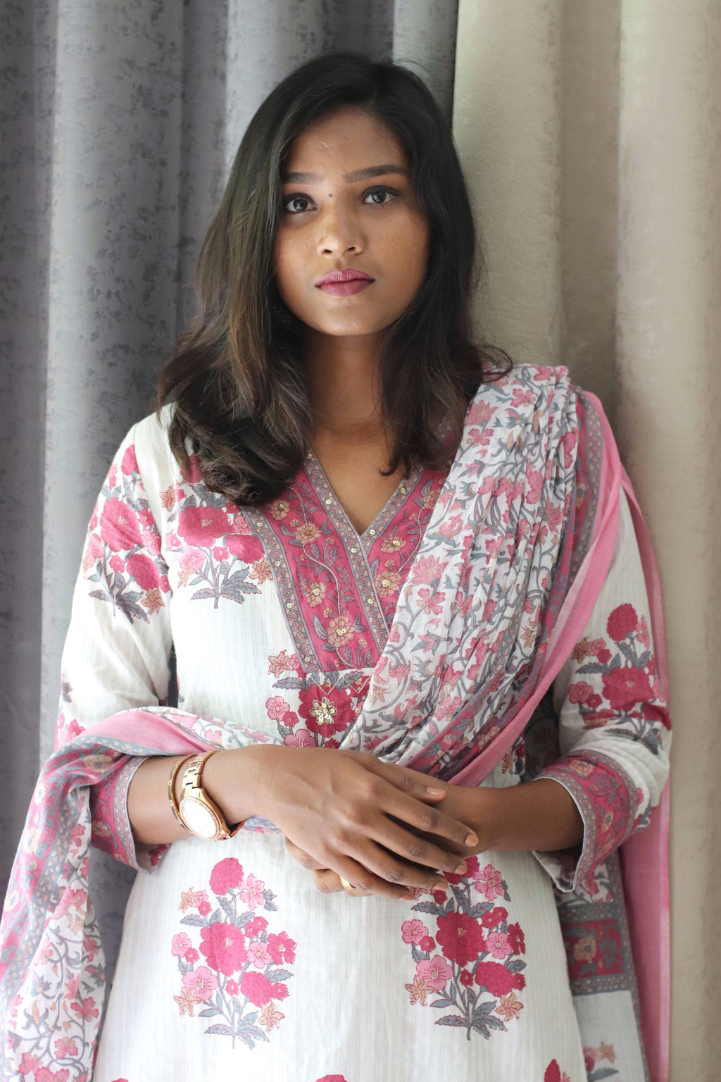 Avanti Handblock Cotton Suit Set
