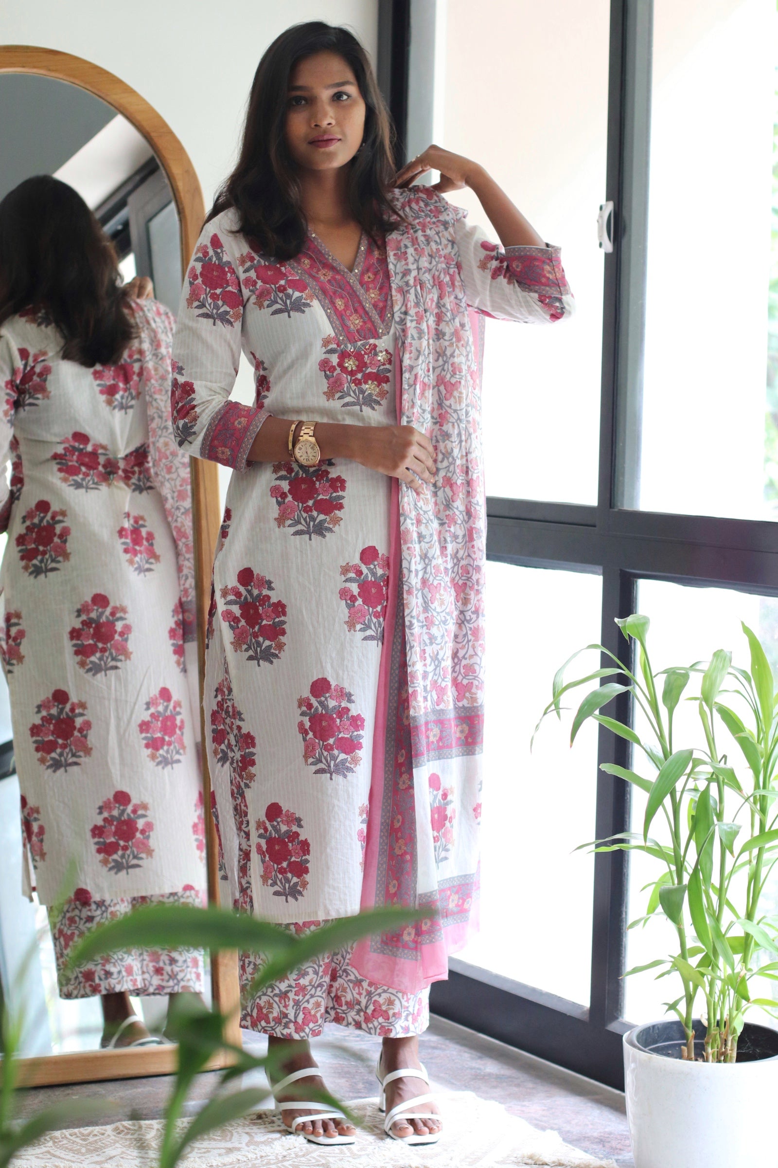 Avanti Handblock Cotton Suit Set