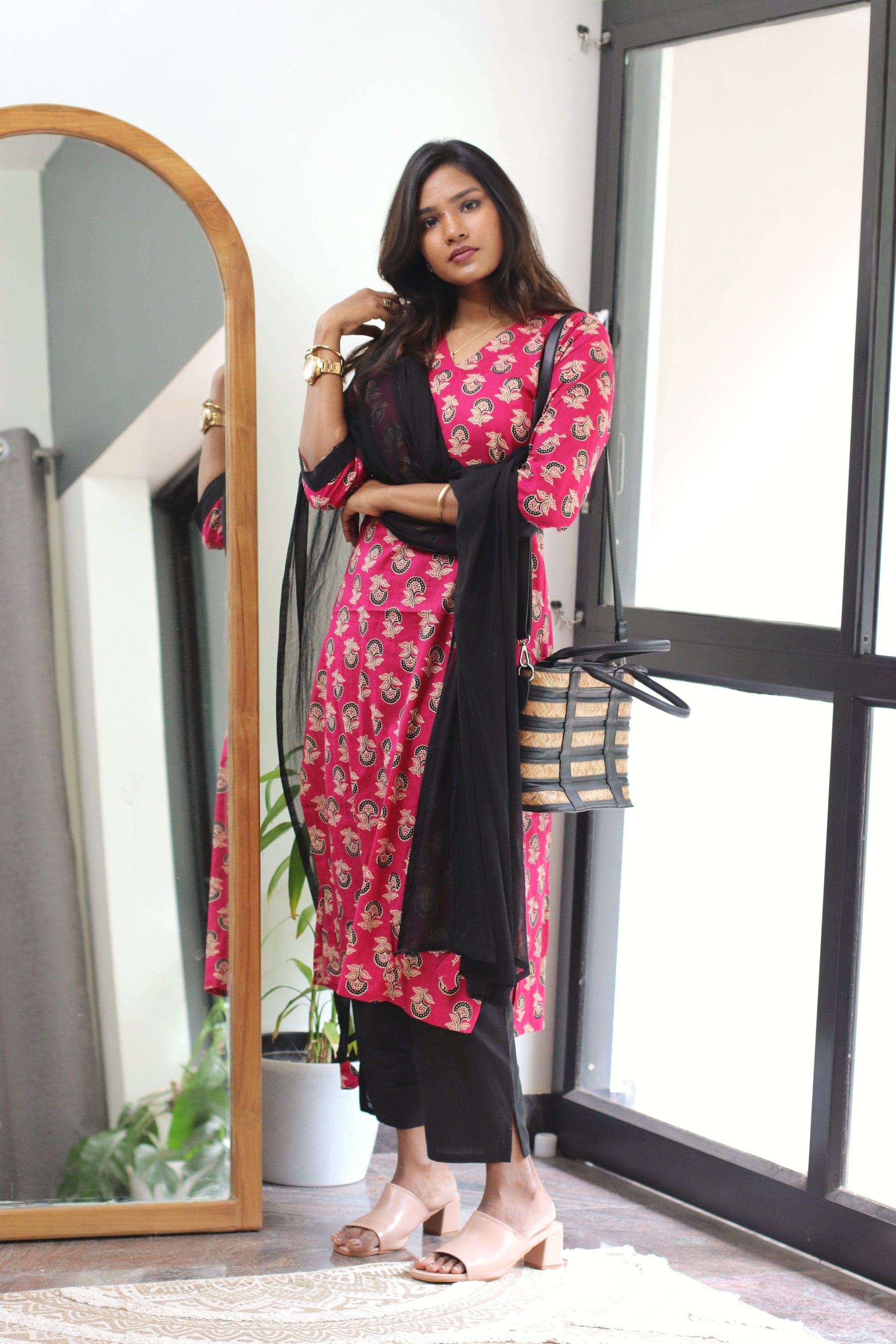 Nathiya Cotton Suit Set