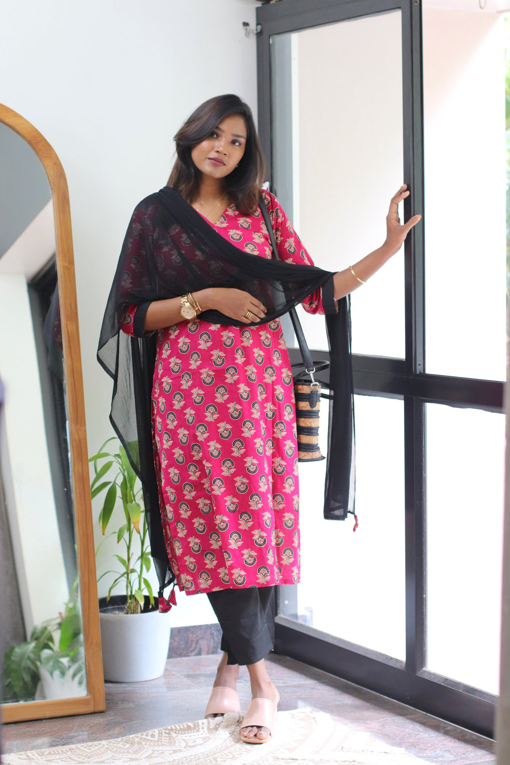 Nathiya Cotton Suit Set