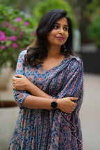 Audrey Cotton Anarkali Set