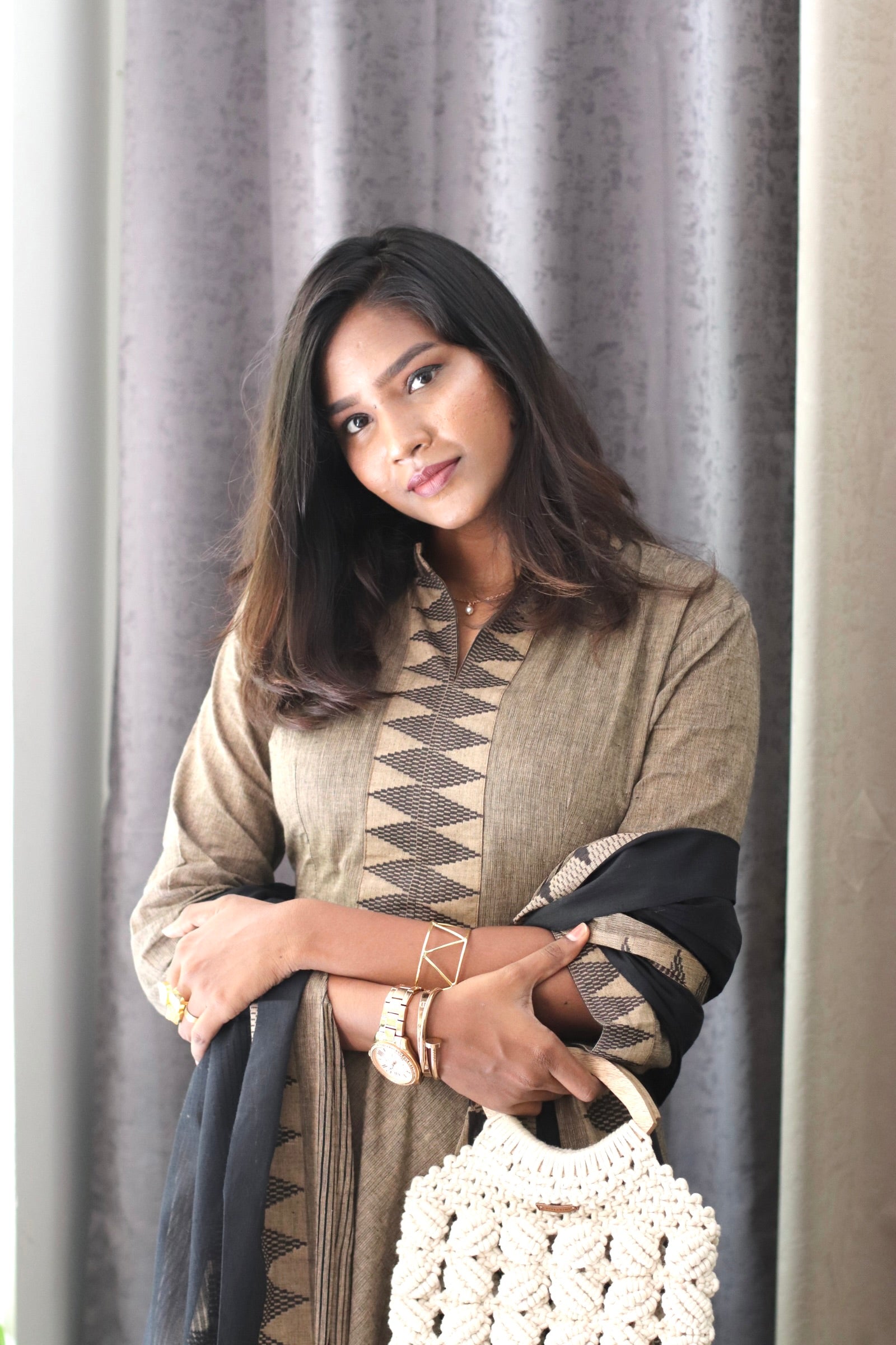 Deekshi Mangalagiri Anarkali set