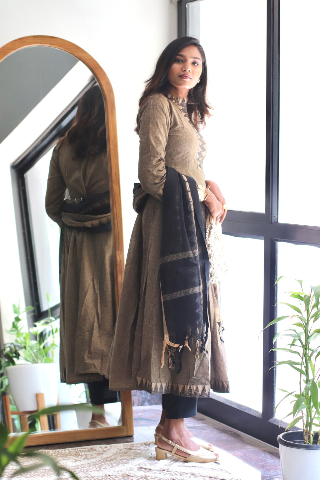 Deekshi Mangalagiri Anarkali set