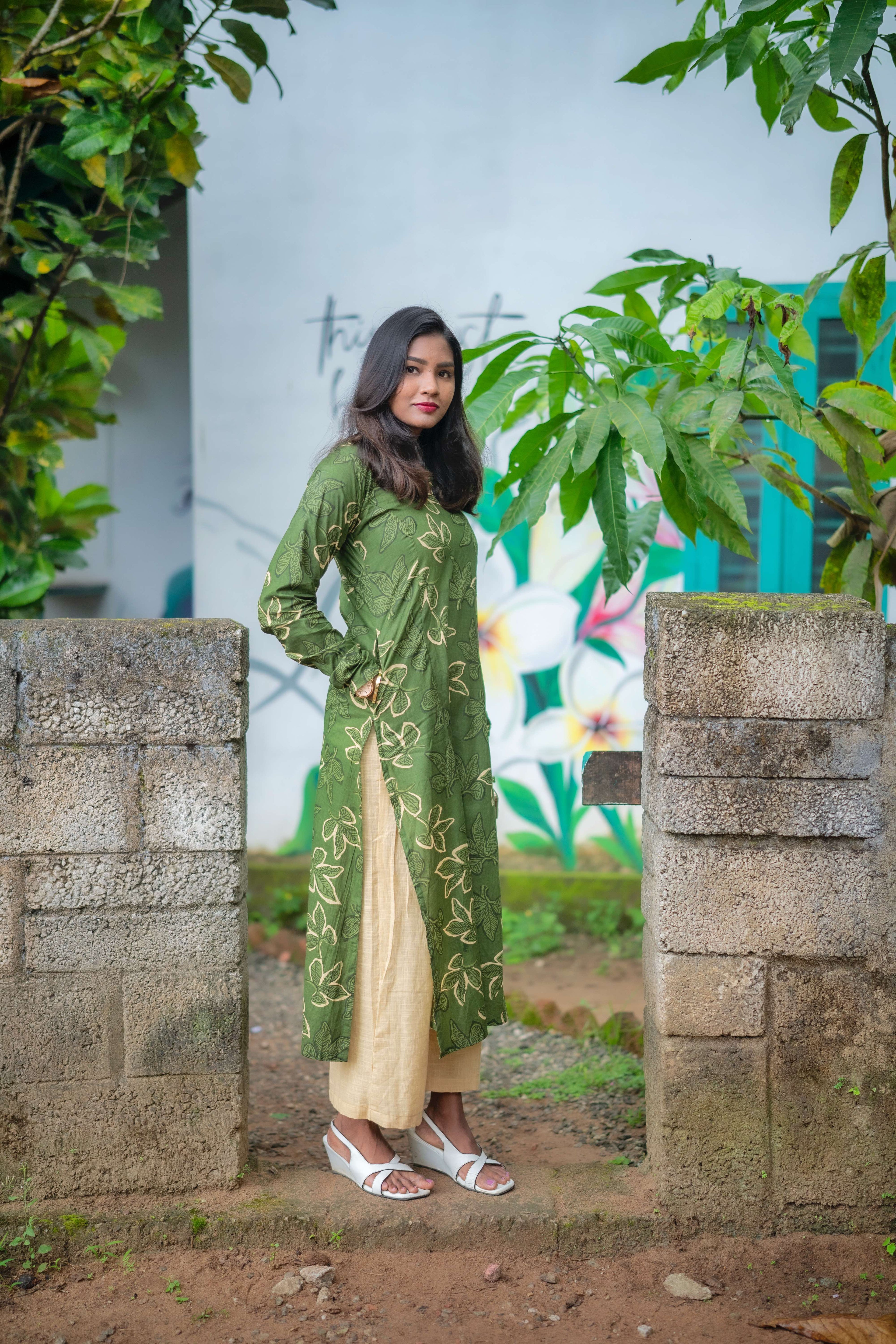 Kylie Cotton Kurta Pant Set