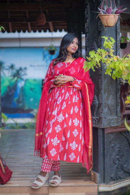 Binosha Cotton Suit Set