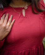 Bailey Cotton Anarkali set