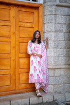 Kripa Cotton Anarkali Set