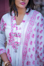 Kripa Cotton Anarkali Set