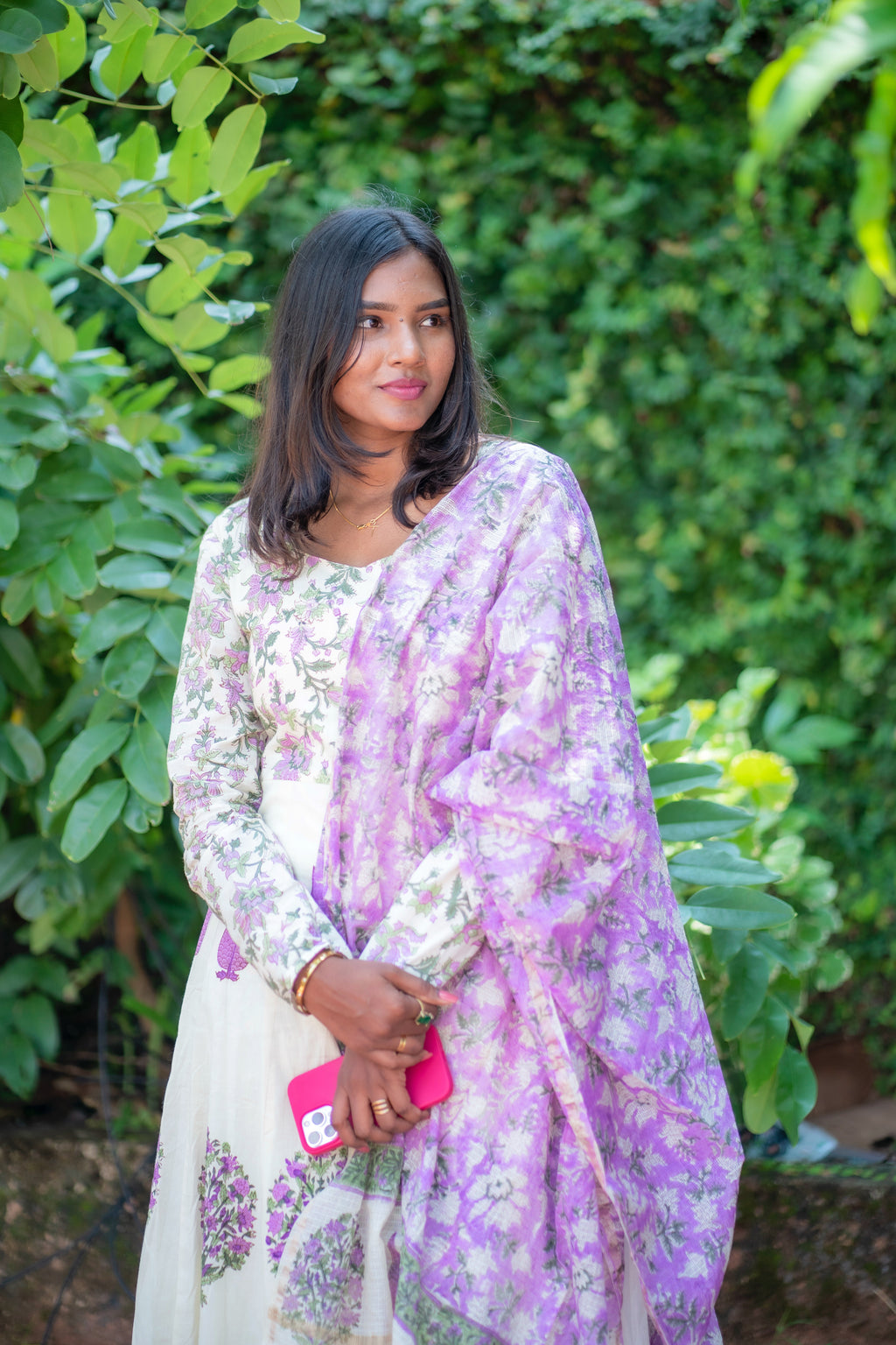 Tanaya Cotton Anarkali Set