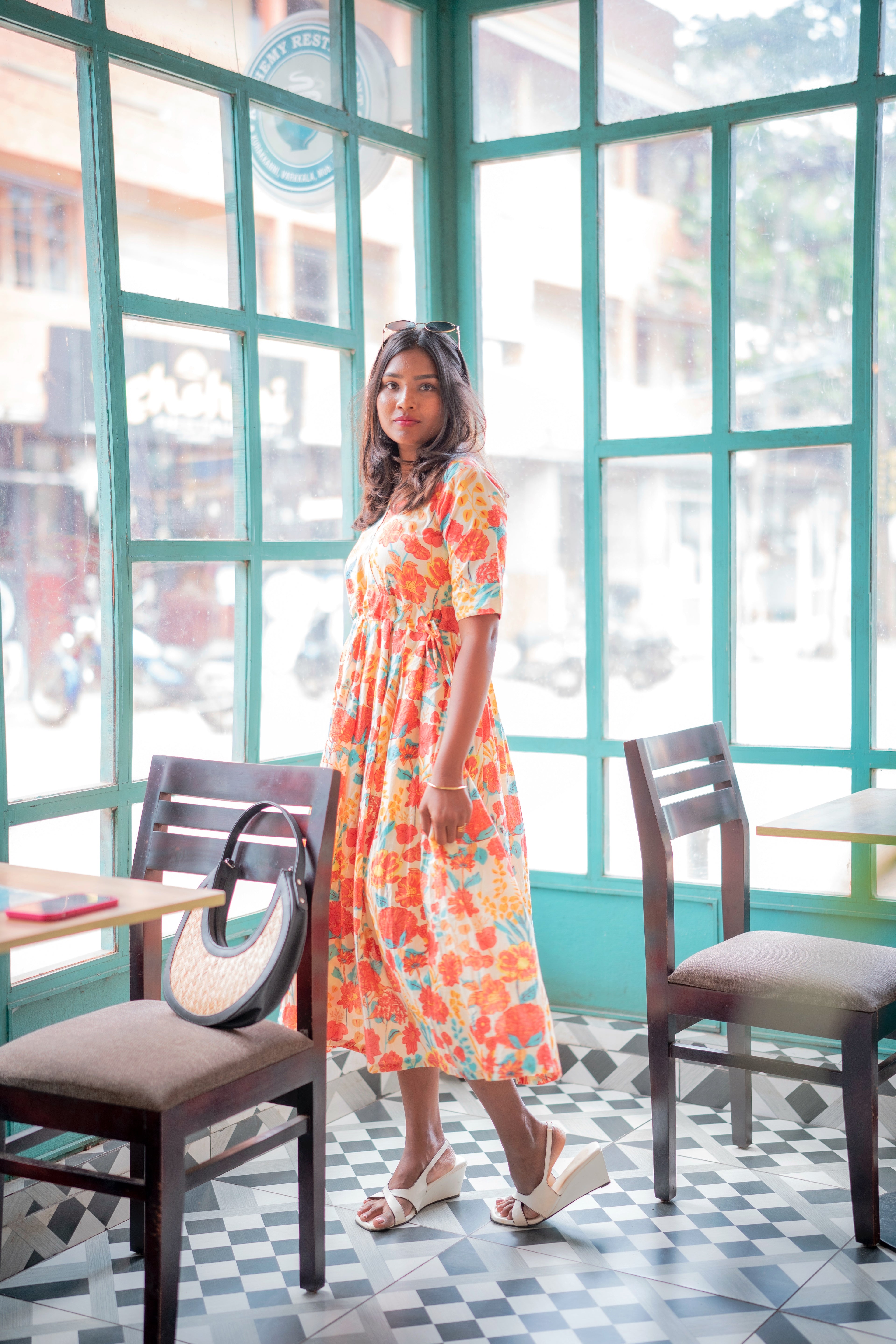 Samriddhi Cotton Hip Tie Dress