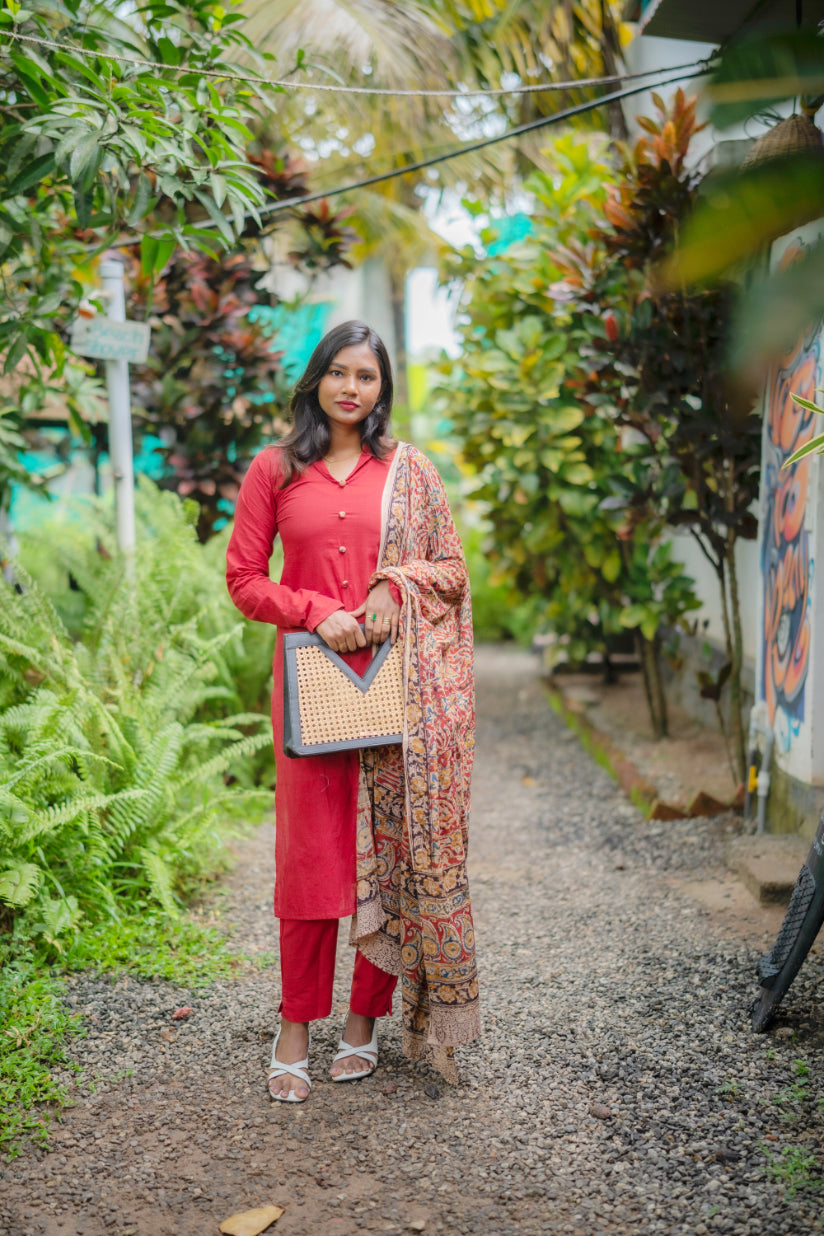 Theeksha Cotton Suit Set