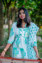 Sudha Cotton Anarkali Set