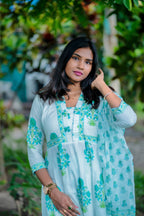 Sudha Cotton Anarkali Set