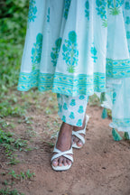 Sudha Cotton Anarkali Set