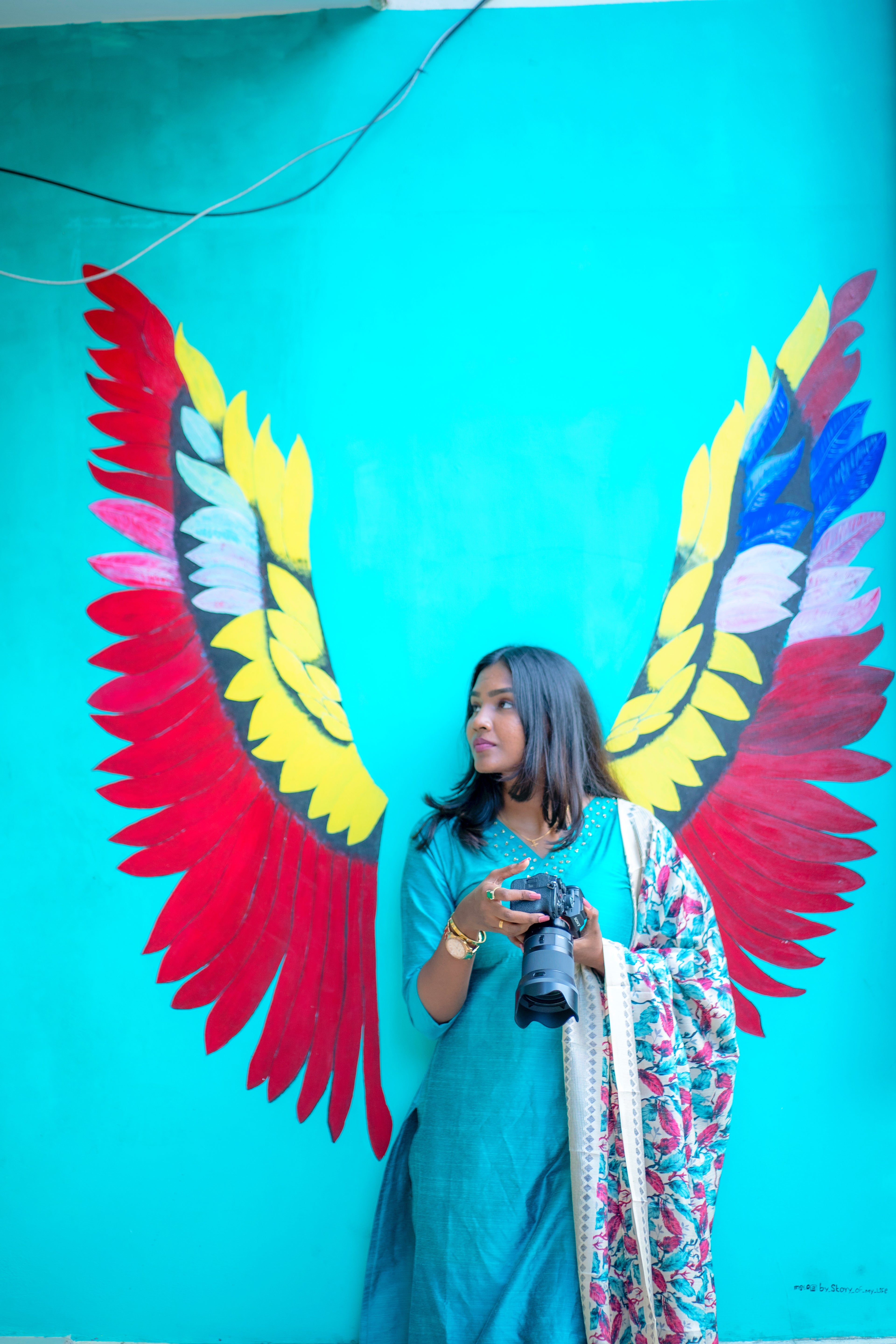 Reeha Raw Silk Salwar Set – Teal Blue Elegance