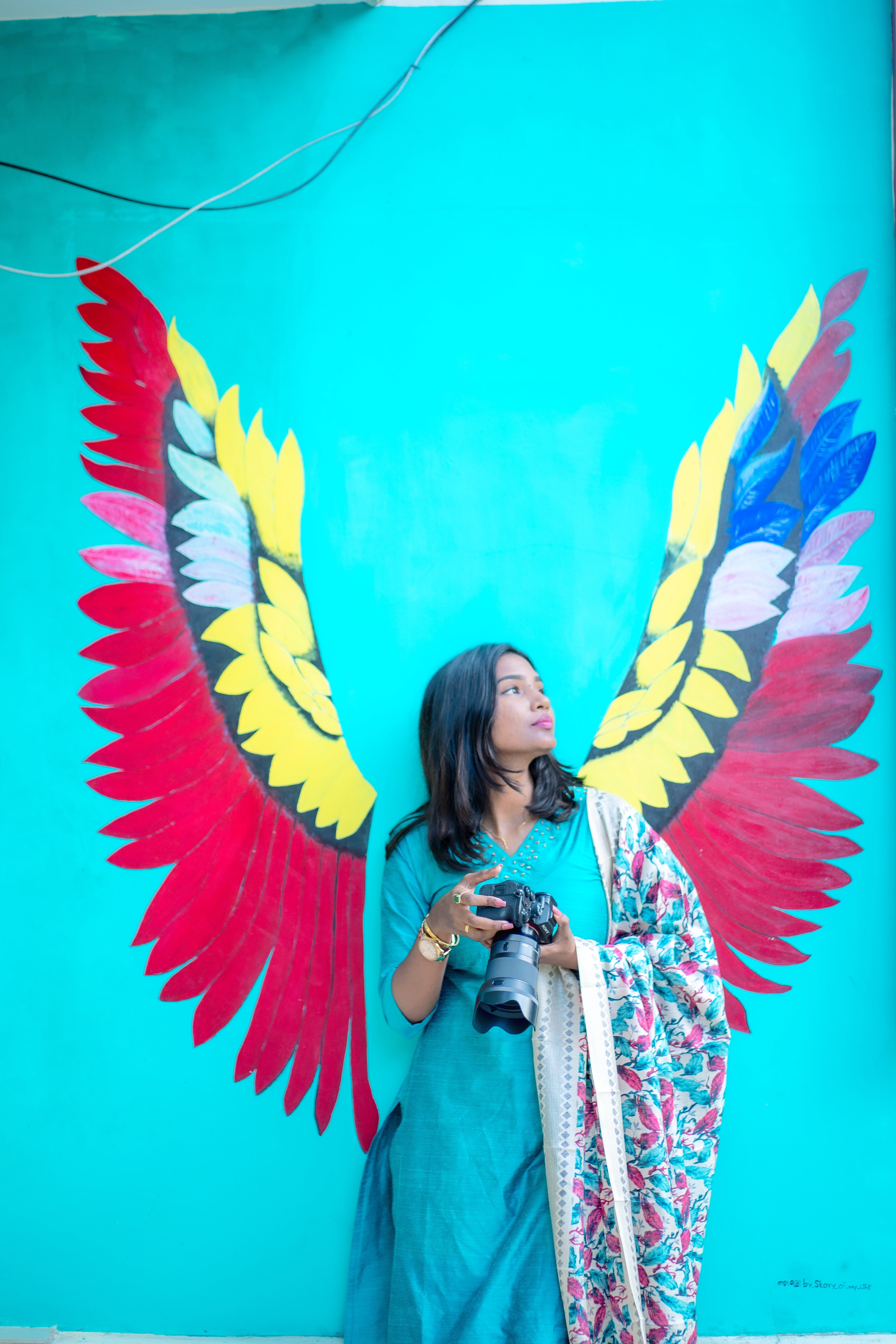 Reeha Raw Silk Salwar Set – Teal Blue Elegance