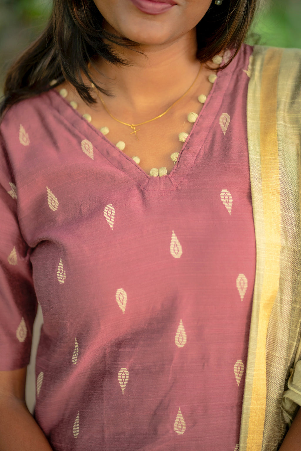 Jeevitha Raw Silk Set