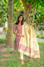 Jeevitha Raw Silk Set