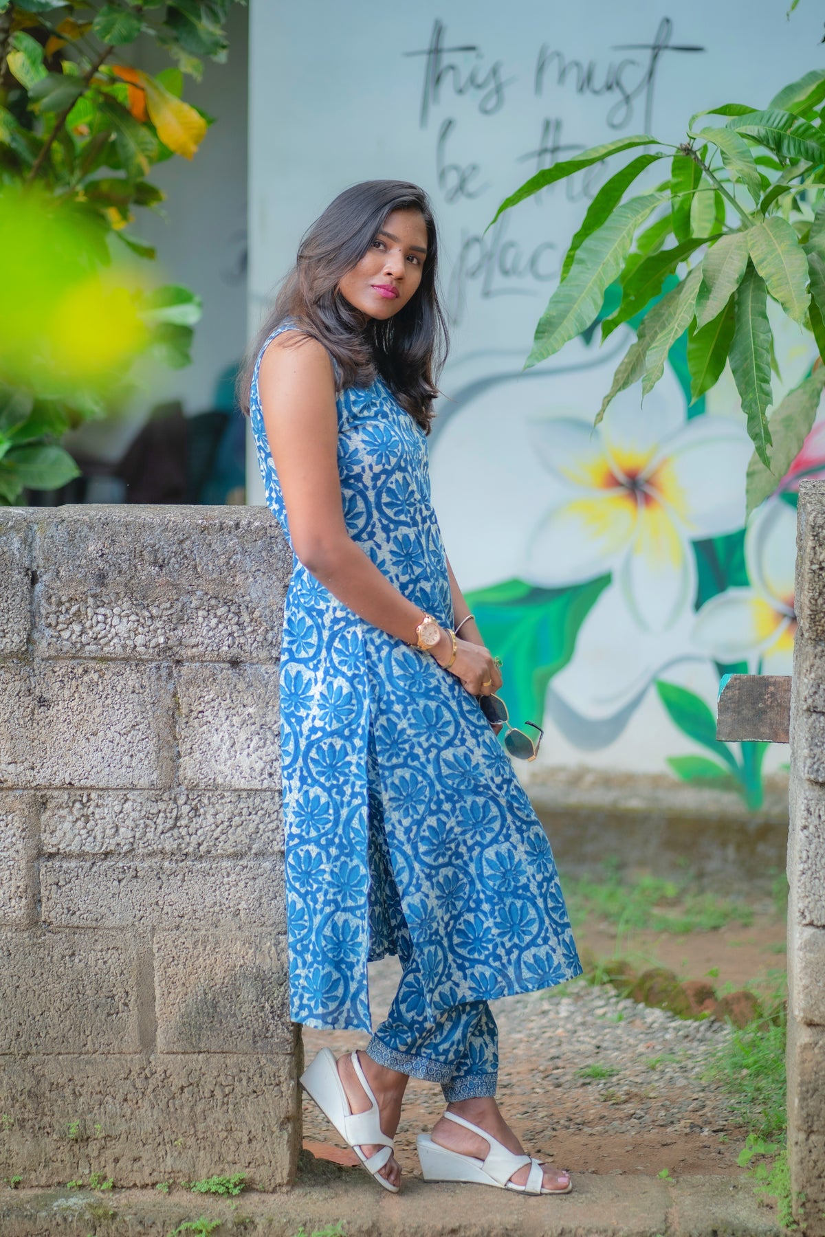 Marlowe Indigo Co-ord Set