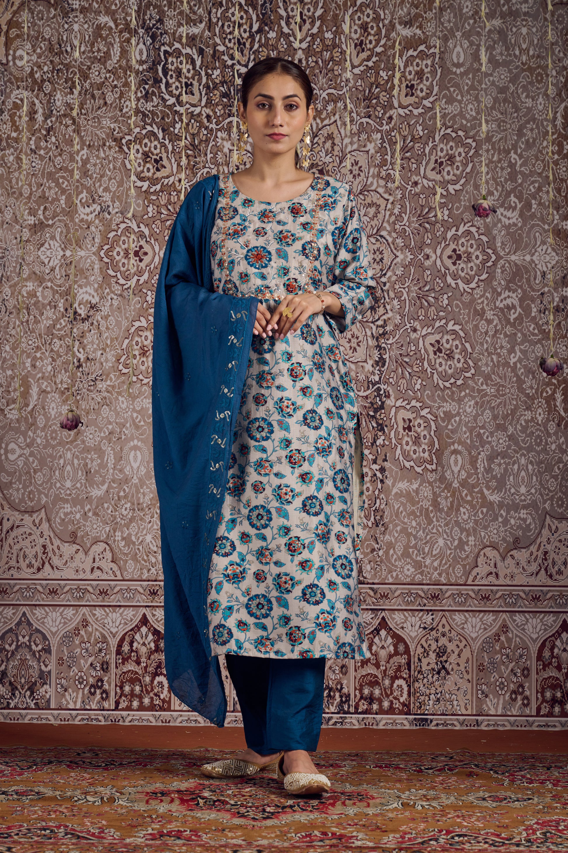 Amira Muslin Suit set - TADA