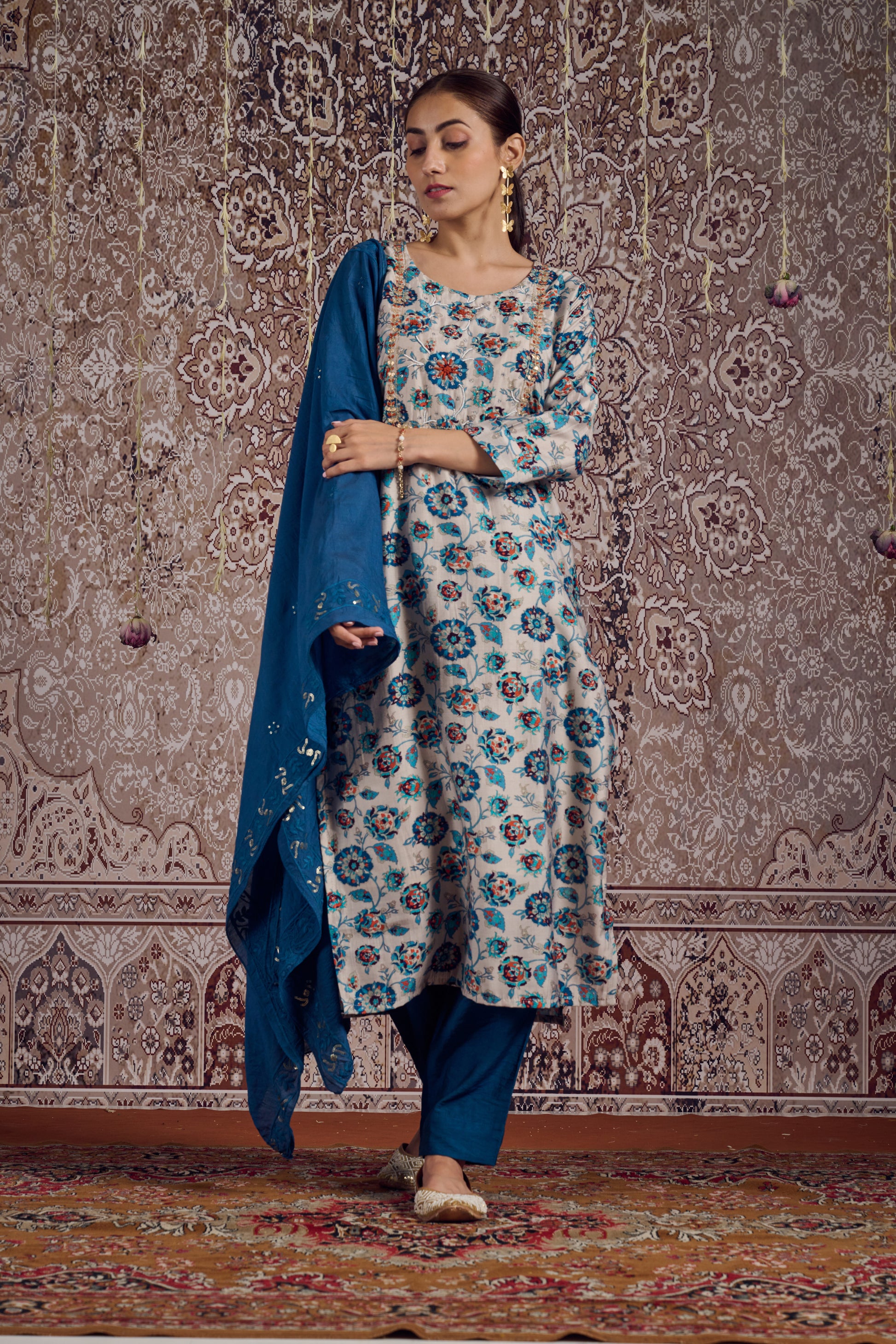 Amira Muslin Suit set - TADA