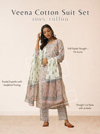 Veena Cotton Suit Set