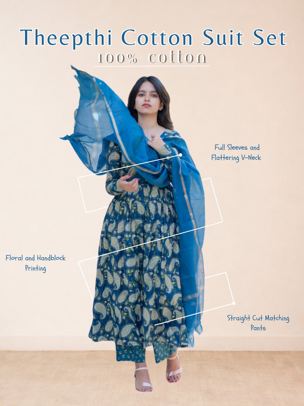 Theepthi Cotton Suit Set