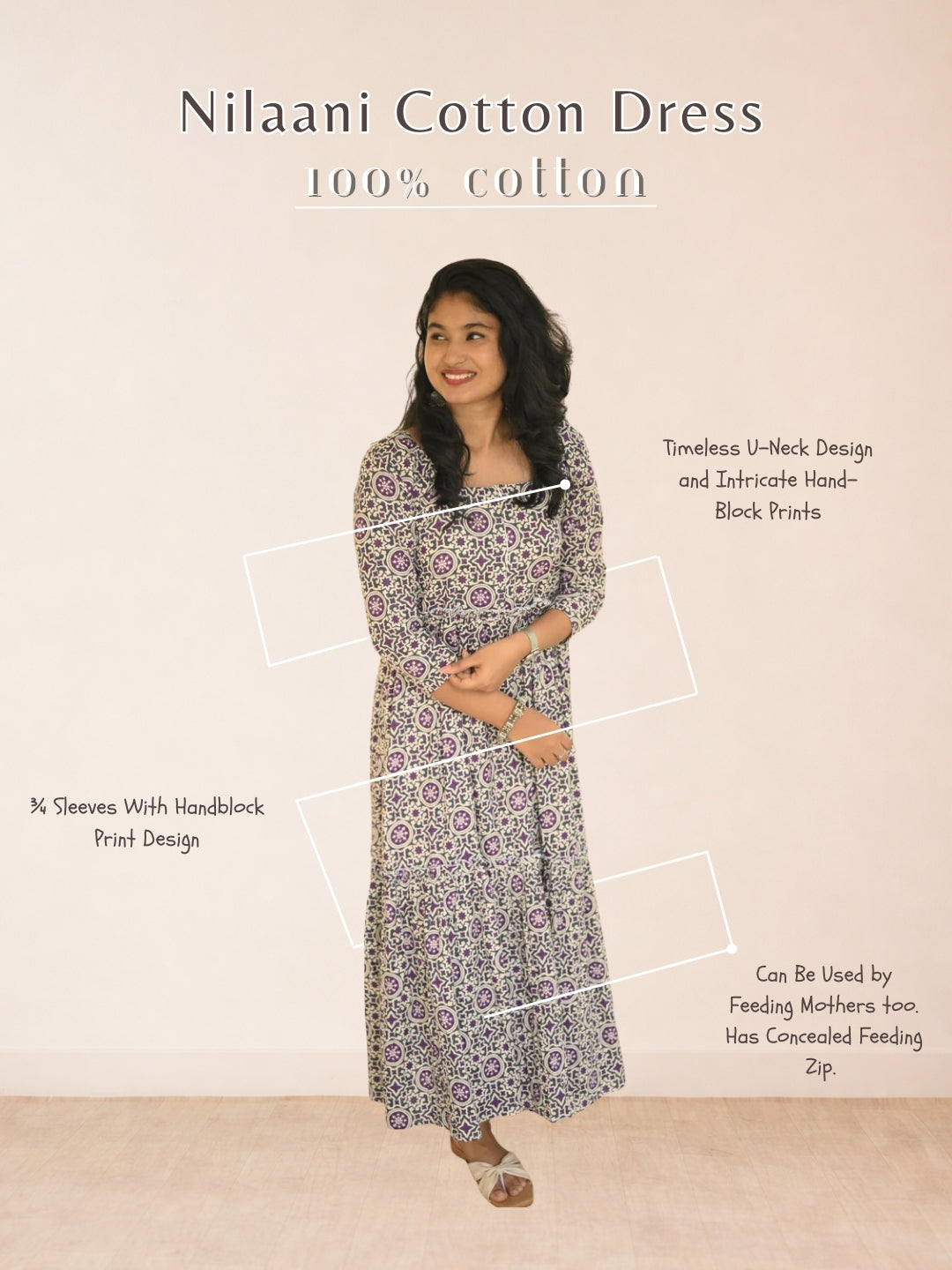 Nilaani Cotton Dress