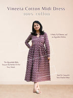Vineeta Cotton Midi Dress