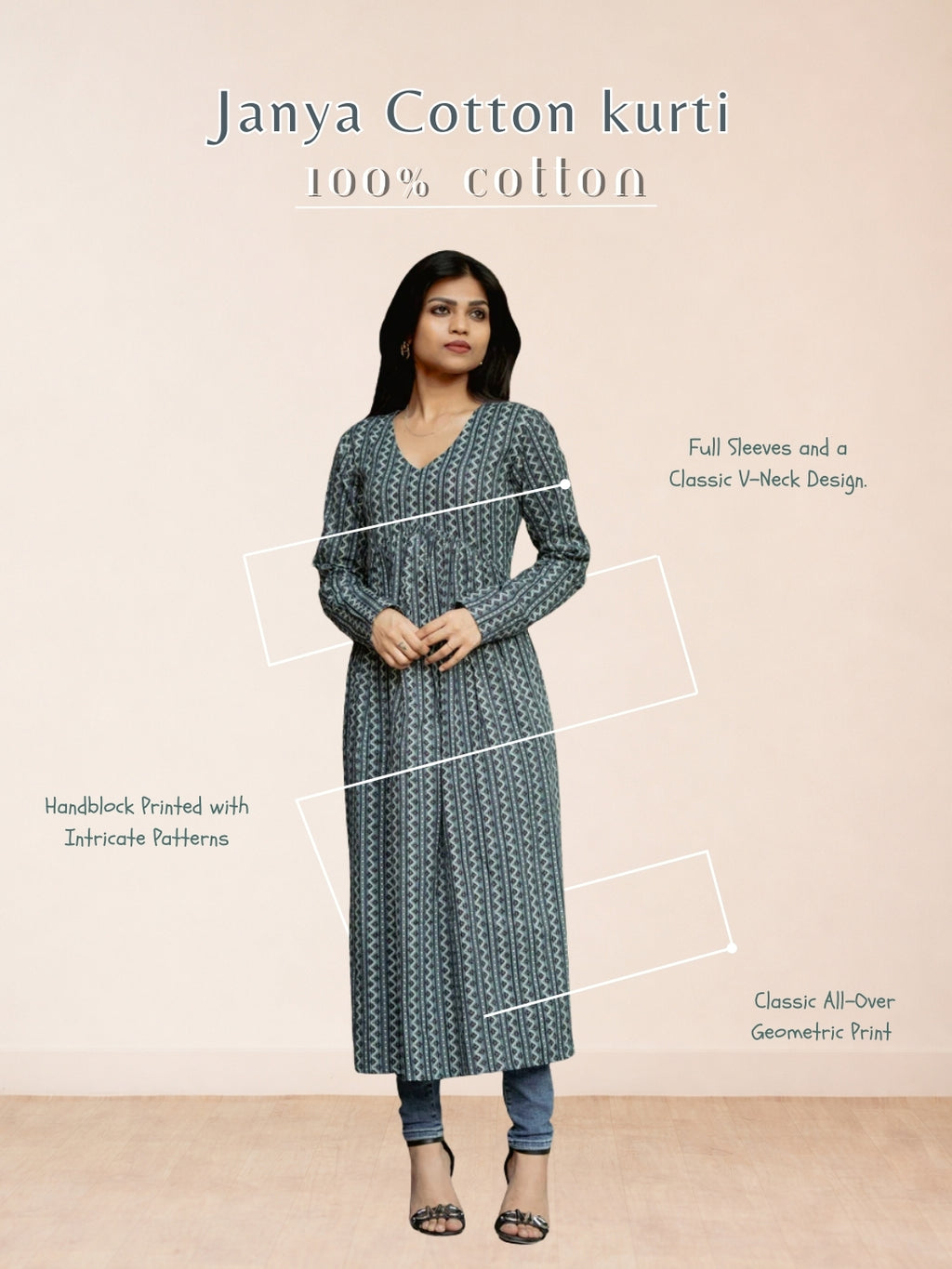 Janya Cotton kurti