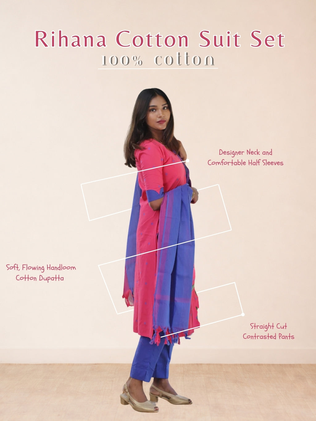 Rihana Cotton Suit Set