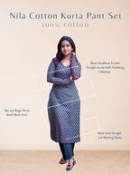 Nila Cotton Kurta Pant Set