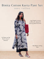 Binita Cotton Kurta Pant Set