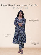 Thara Handloom cotton Suit Set