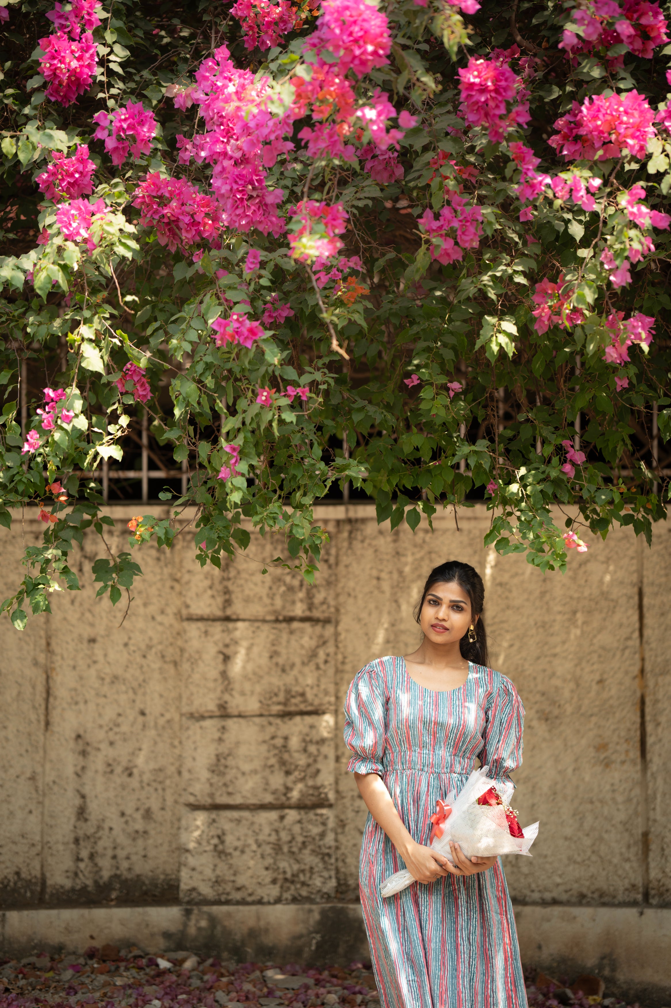 Evana Handblock Cotton Suit Set