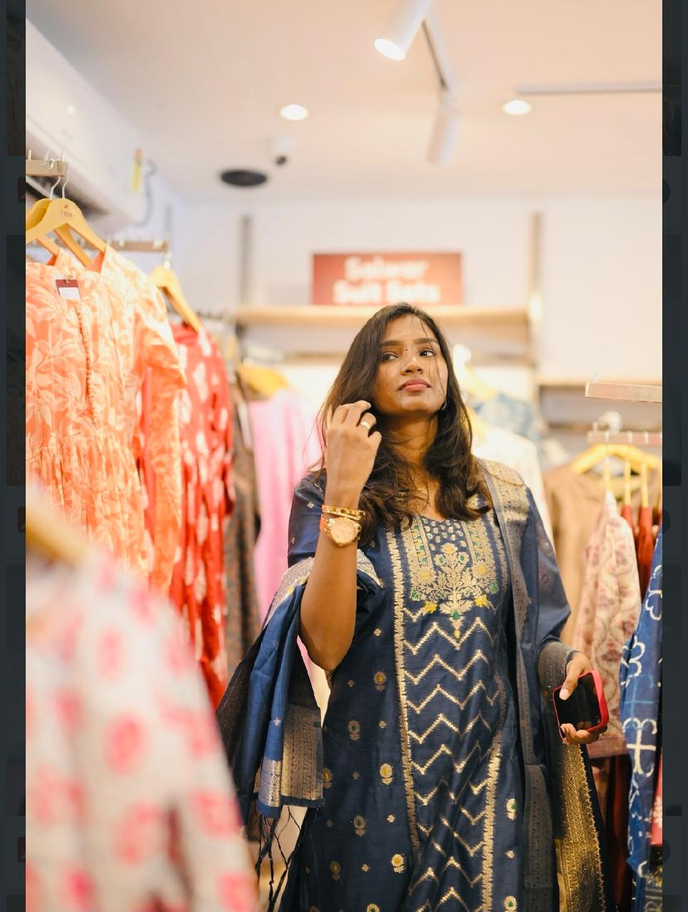 Shaurya Silk Cotton Suit Set